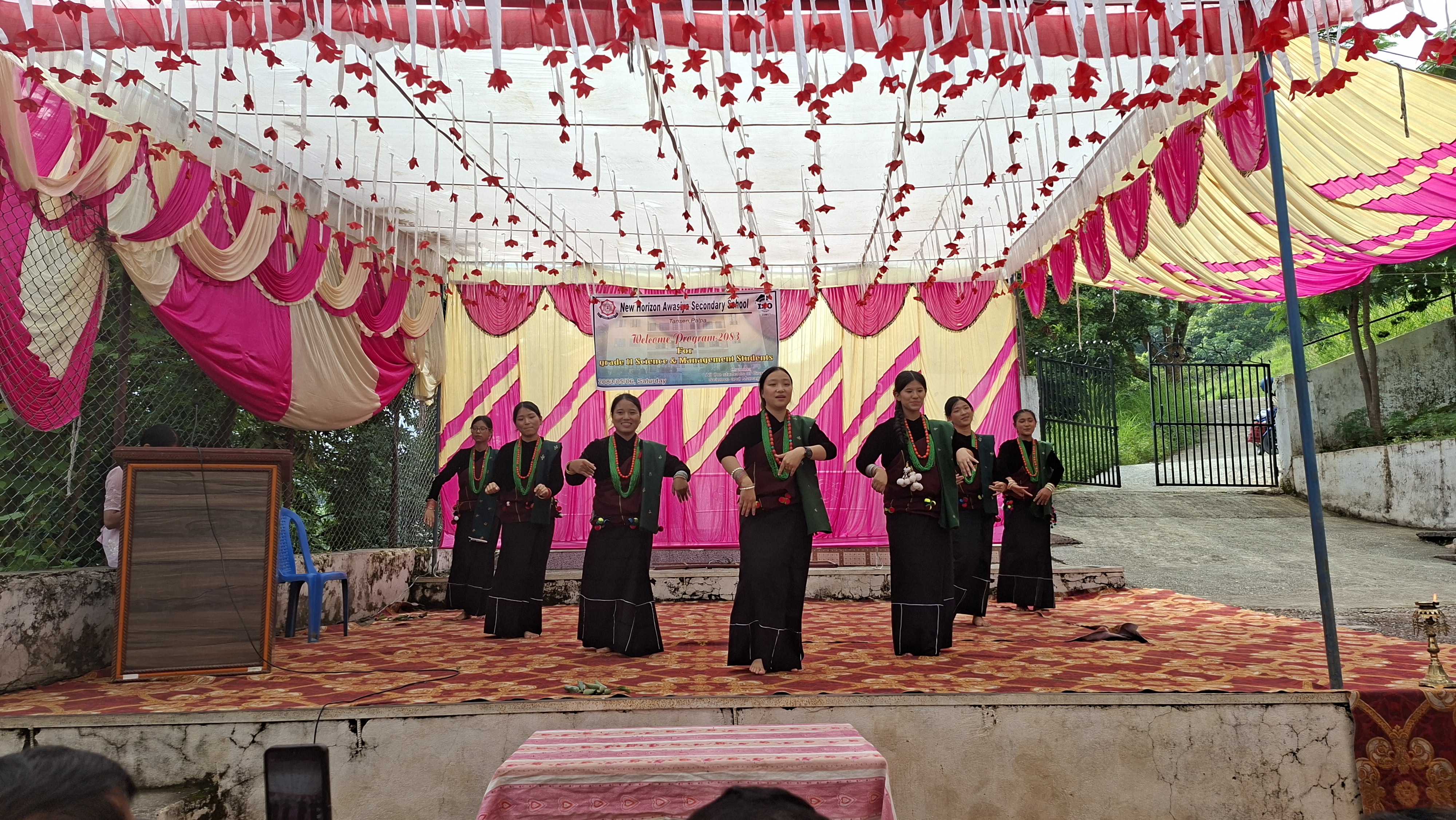 Welcome program for XI students